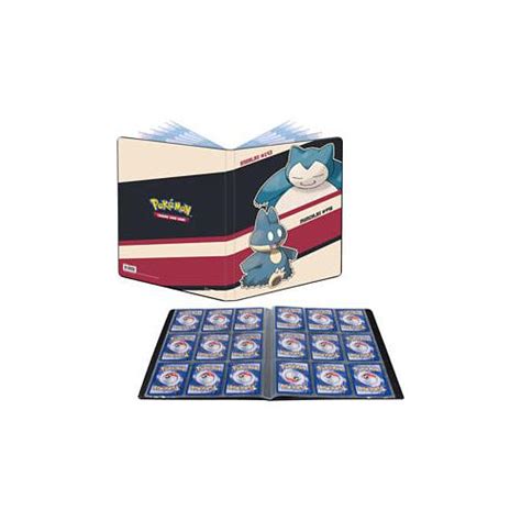 Ultra Pro Pokemon 9 Pocket Portfolio Snorlax And Munchlax Portfolio Album Binder Best Buy Canada