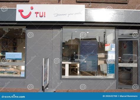 Entrance Of A Tui Travel Agency Editorial Stock Photo Image Of Sign