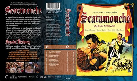 Scaramouche Fake Criterion Cover For The Cc Laserdisc Collection Etsy