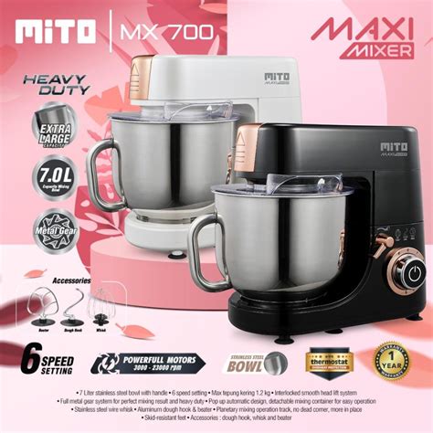 Jual Standing Mixer Mito Mx Mx W Maxi Mixer Liter L