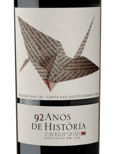 Caves São João 92 Anos de História Vivino US