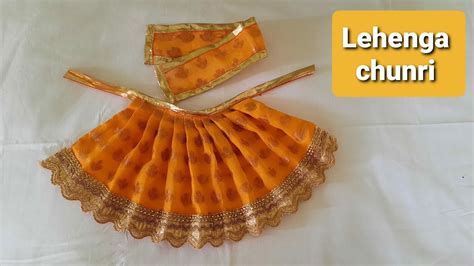 How To Make Dress For Godlehenga Chunri For Mata Ranidurga Maa