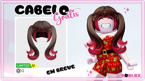 COMO PEGAR UM CABELO GRATIS LIMITED NO ROBLOX EM BREVE YouTube