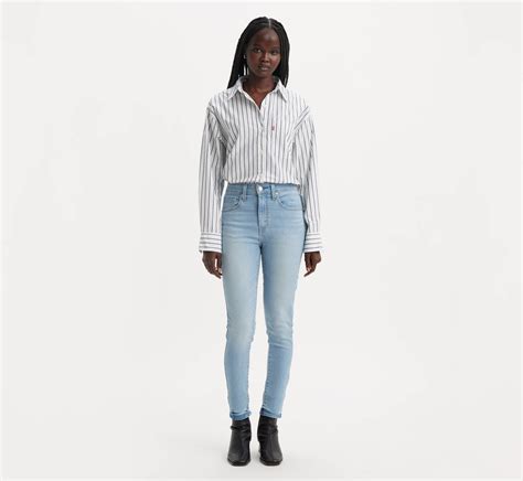 721 Jean Filiforme Taille Haute Pour Femme Lavé Clair Levis® Ca