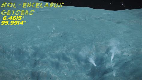 Enceladus Geysers Coords Reliteexplorers