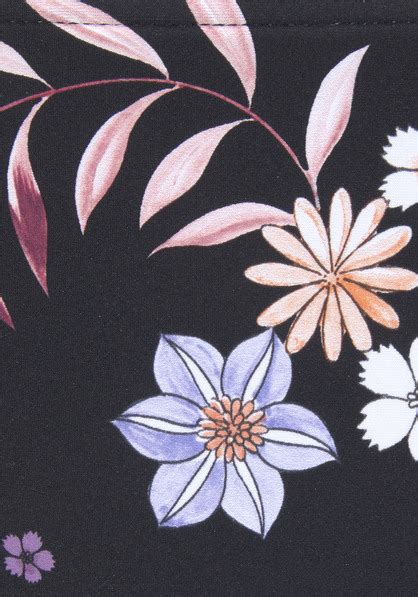 Sunseeker Bikini Hose Bettie Schwarz Bedruckt 34