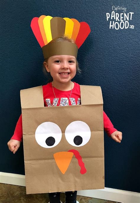 Paper Bag Vests Thanksgiving Design Corral