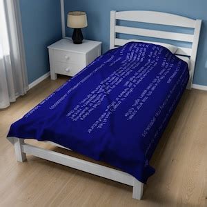blue screen  death plush blanket bsod velveteen plush blanket