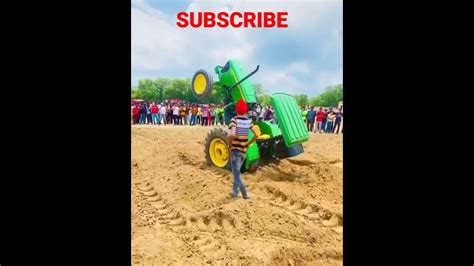 Sewak Brar Stunt John Deere John Deere Tractor Stunt Youtube