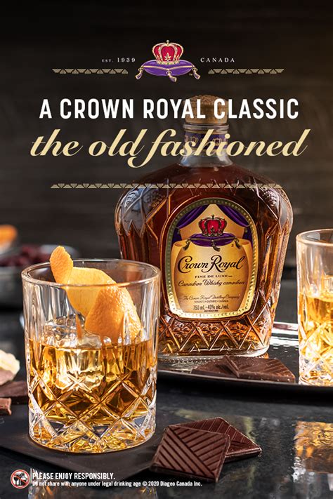 This Fall Why Not Enjoy A Classic Cocktail Made Crown Royal Fine De Luxe This Extraordinary