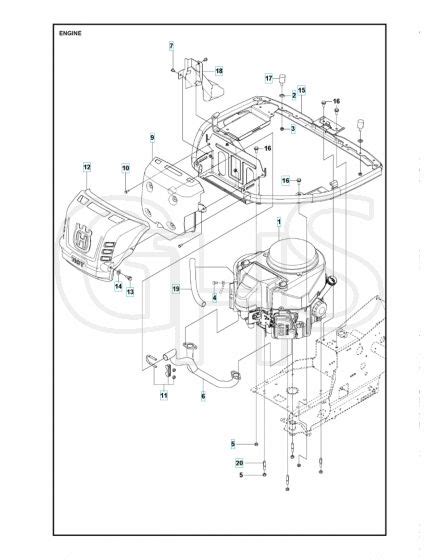 Husqvarna R Tx Engine Ghs