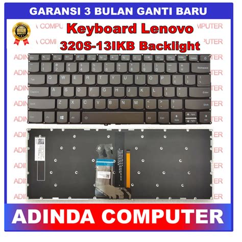 Jual Keyboard Lenovo IdeaPad 320S 13IKB 720S 14IKB V720 14 Delete