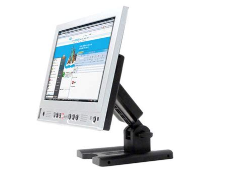 Lcd Tft Monitor With Touchscreen Wall Mount Industrial Ritm