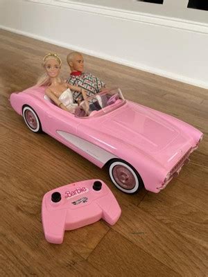 Hot Wheels Rc Barbie Corvette Remote Control Car From Barbie The Movie Target