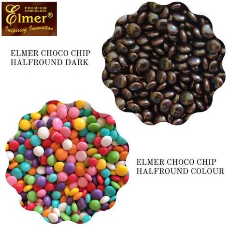 Jual Elmer Choco Chips Dark 1kg Elmer Choco Chips Rainbow 1kg