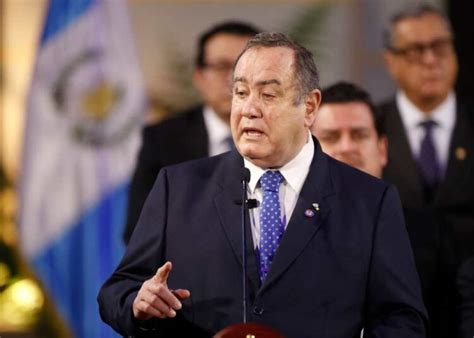 Estados Unidos Sancionó Al Ex Presidente Guatemalteco Alejandro