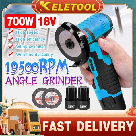 cordless grinder  li ion portable electric angle grinder cordless