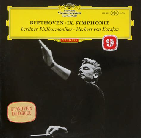 Ix Symphonie By Berliner Philharmoniker Herbert Von Karajan Album