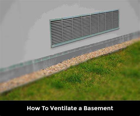 How To Ventilate A Basement