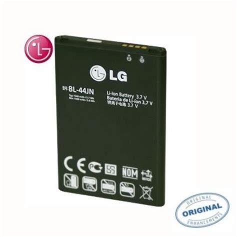 Batterie D Origine Bl Jn Lg Optimus Black P P C E