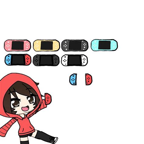 Nintendo Switch Gacha Life Props Trajes De Personajes Dibujos De