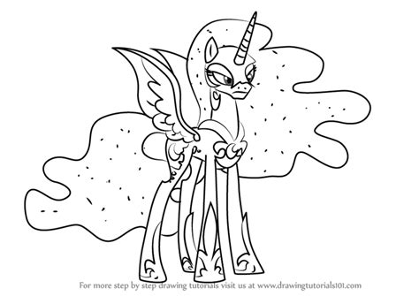 Nightmare Moon Coloring Pages at GetColorings.com | Free printable ...