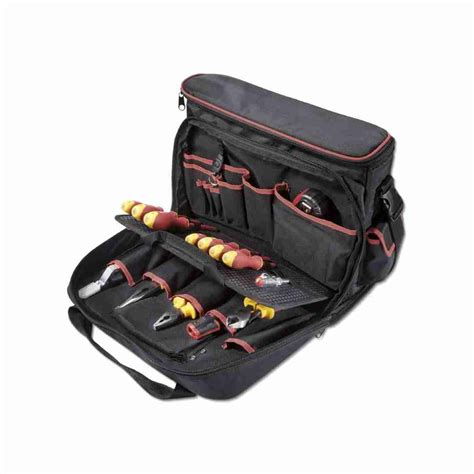 Set Borsa Professionale Attrezzi Elettricista Parkside Giraviti Isolati