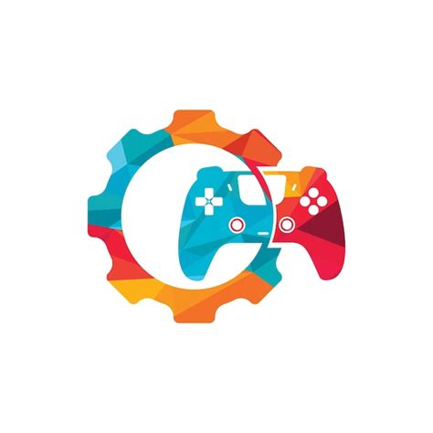 Premium Vector Gamepad Repair Vector Logo Design Template