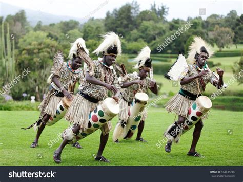 Nanyuki Kenya October 17 A Group Of People Performs African