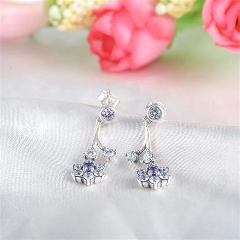 CodeMonkey Аутентичные 925 пробы серебряные ослепительные цветущие ...