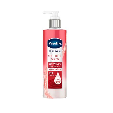 Vaseline Lq Youthful Glow Pump 425Ml วาสลนครมอาบนำยธฟลโกลว425มล