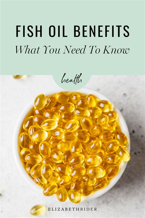 fish oil benefits      elizabeth rider