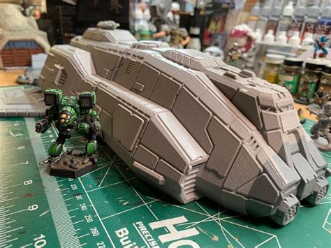 Valkyrie Class Dropship 3D Print | Mech, Wargaming, Sci fi art