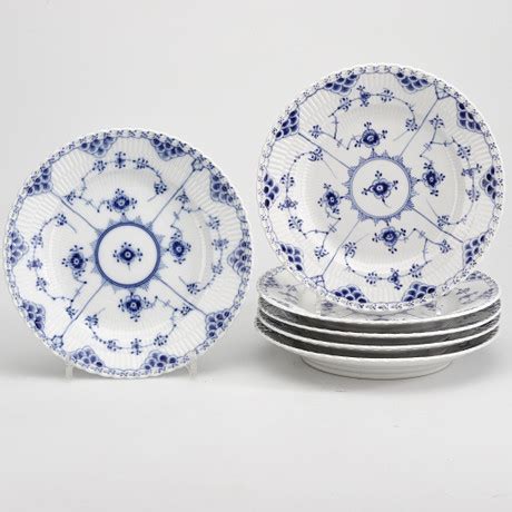 Assietter St Musselmalet Helblonde Royal Copenhagen Keramik