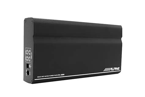 Alpine Kta M Compact Watts Rms Class D Monoblock Power Reverb