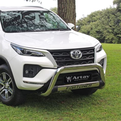 Toyota Fortuner Nudge Bar Stainless Steel Midrand Canopy Centre