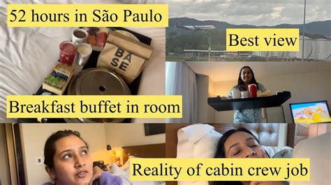 S O Paulo Layover Hours In Brazil Lazy Layover Vlog Crew Life