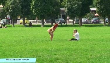 Sweet Redhead Stunner Kety Nude On Public Streets Letmejerk