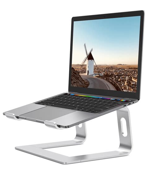 Laptop Stand Ergonomic Aluminum Laptop Mount Computer Stand for Desk ...