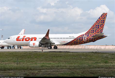 Pk Lqj Lion Air Boeing Max Photo By Gm Fikri Izzudin Noor Id