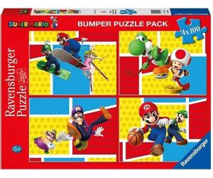 Ravensburger Super Mario 4x100 Puzzle Ab 15 81 Preisvergleich Bei