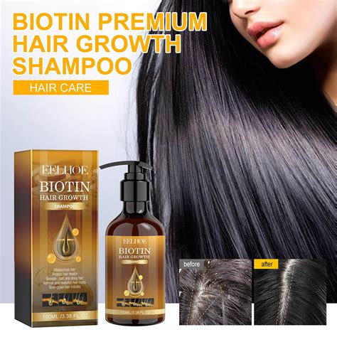 Biotin Premium Hair Growth Shampoo Fast Growing Hair Essential Antihair Loss Serums Skin Care