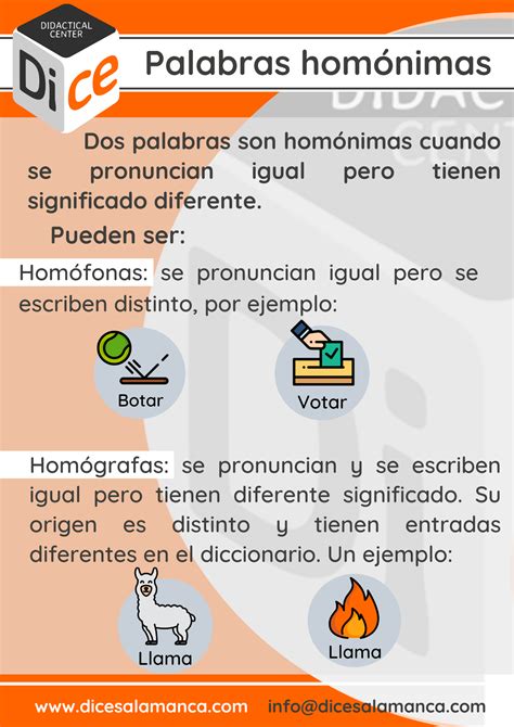 Palabras Homonimas Y Su Significado Ejemplos Nuevo Ejemplo Porn Sex