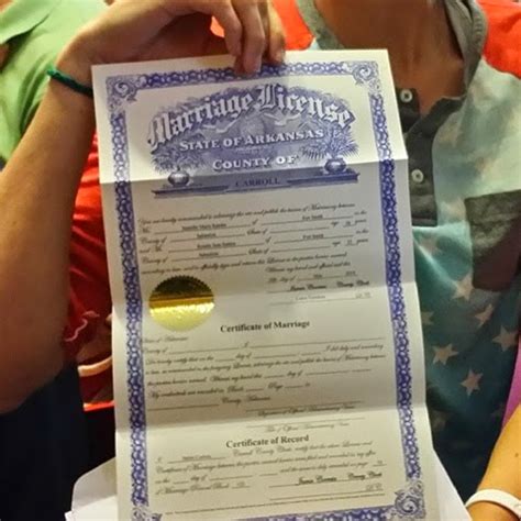 Arkansas First Same Sex Marriage License In The South The Randy Report