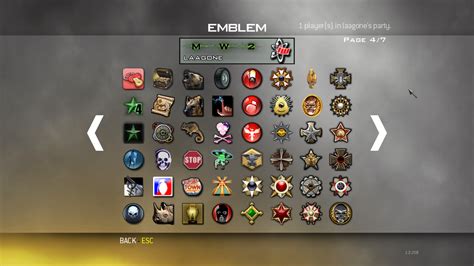 Изображение Emblem Screen Page 4 Mw2png Call Of Duty Wiki Fandom