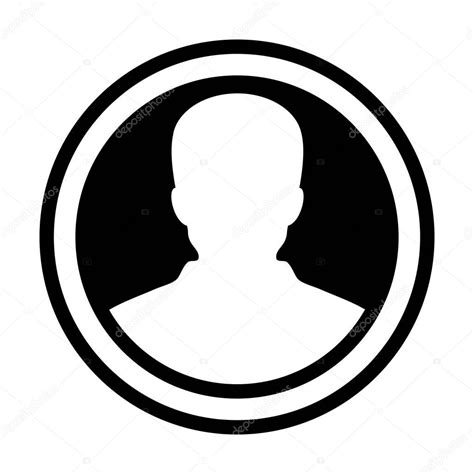 Avatar Icono Vector Hombre Persona S Mbolo C Rculo Usuario Perfil