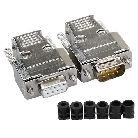 db metal conector  mea macho adaptador conector  rie   plug