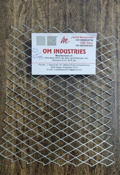 Gi Expanded Metal Mesh For Domestic Rs Kg Brij Kishor Exports Id