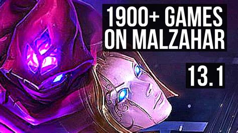 Malzahar Vs Orianna Mid M Mastery Games Kr