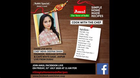 Chef Neha Deepak Shah Episode Simplehomemaderecipes Facebook